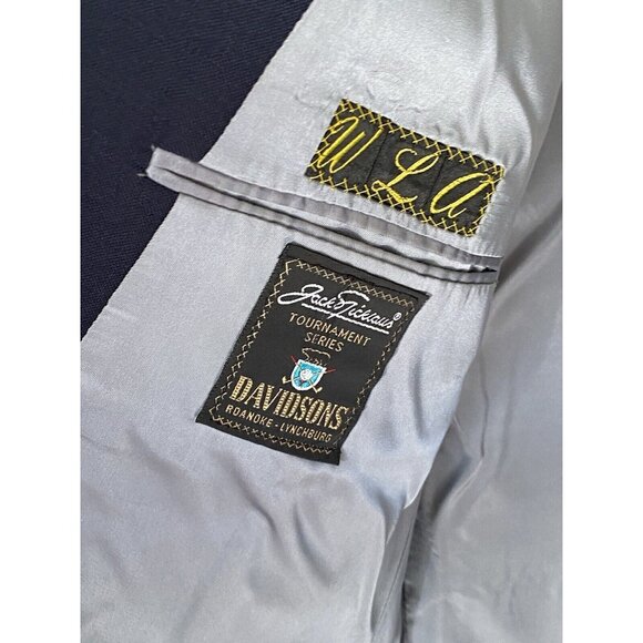 Jack Nicklaus Blazer Men's 46XL Single Breasted 2 Button Golf Club Bear Buttons - Picture 6 of 9